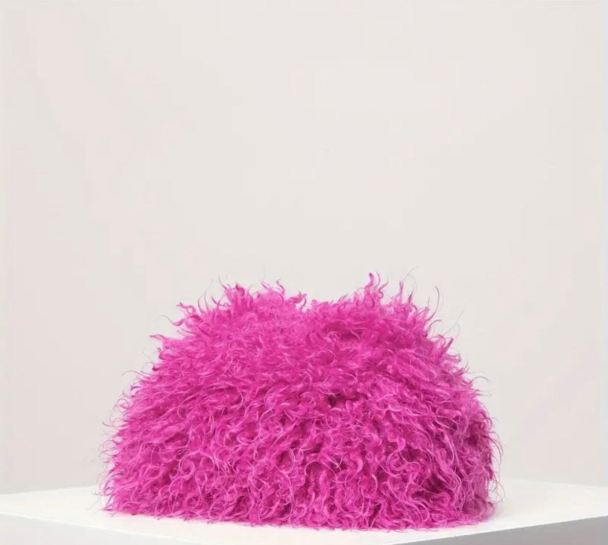 Zoey Fuzzy Clutch