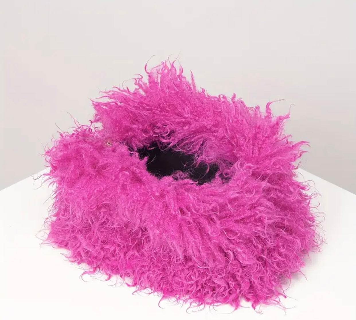 Zoey Fuzzy Clutch