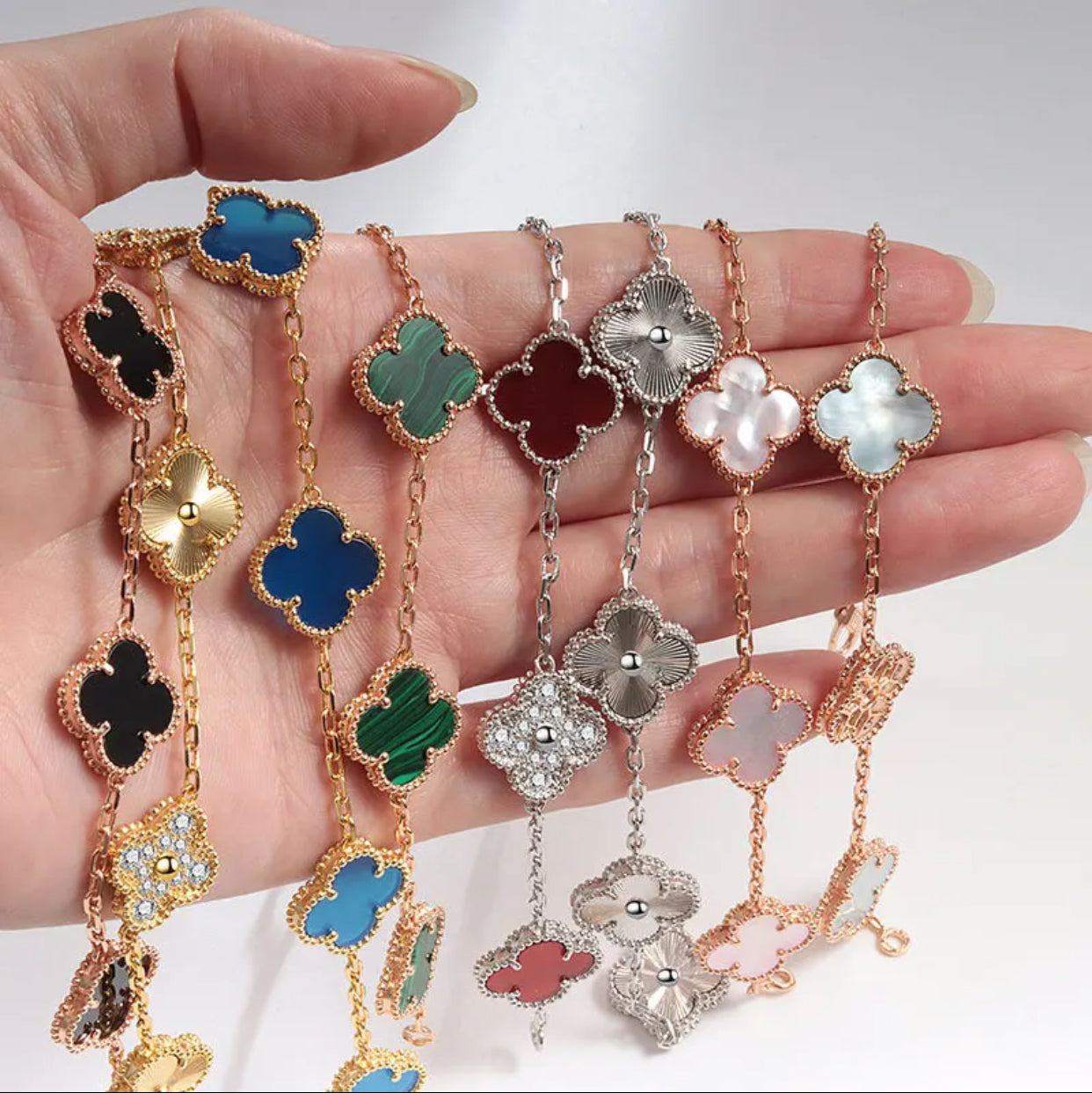 Van "Clee" Clover Bracelets