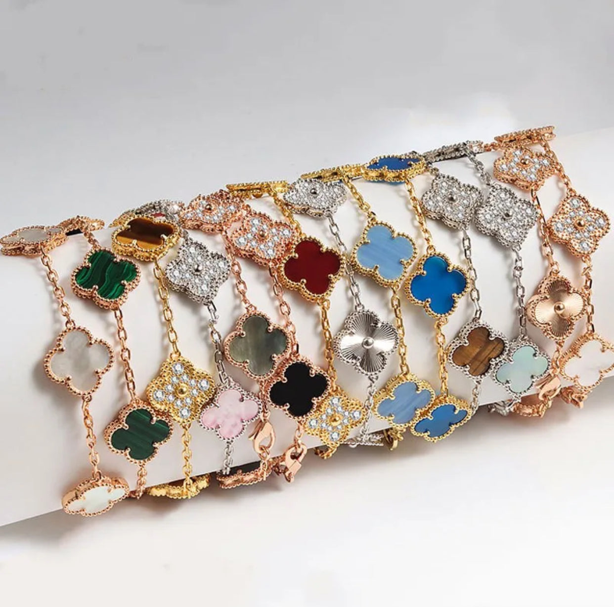 Van "Clee" Clover Bracelets