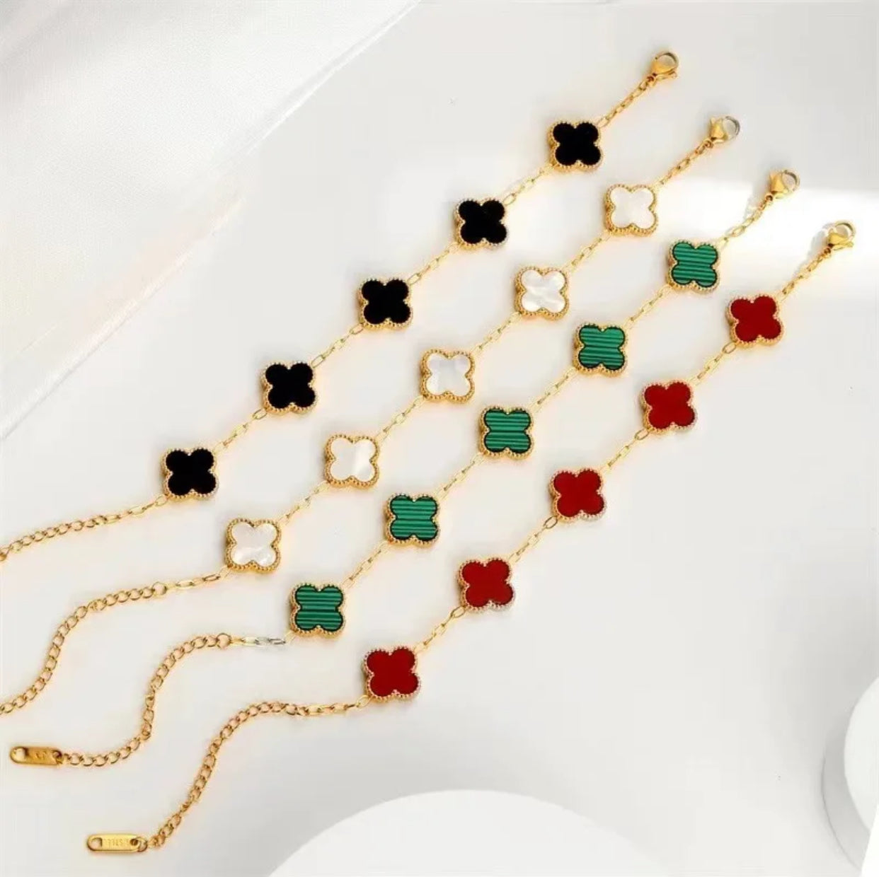 Van "Clee" Clover Bracelets